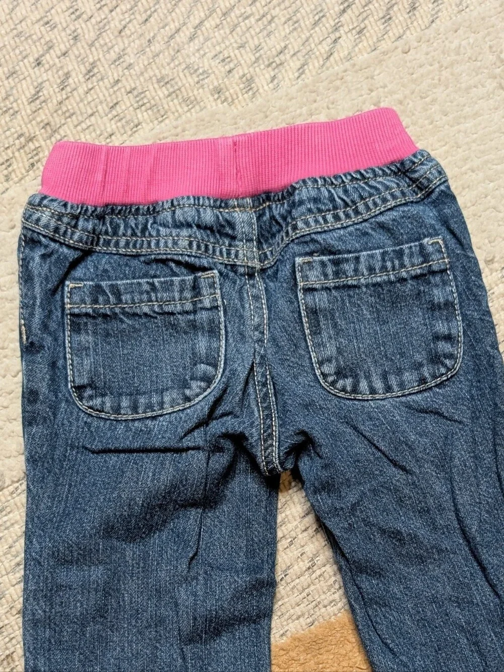 Gymboree Embroidered Denim Jeans Bootcut Flared Toddler Girls 2T